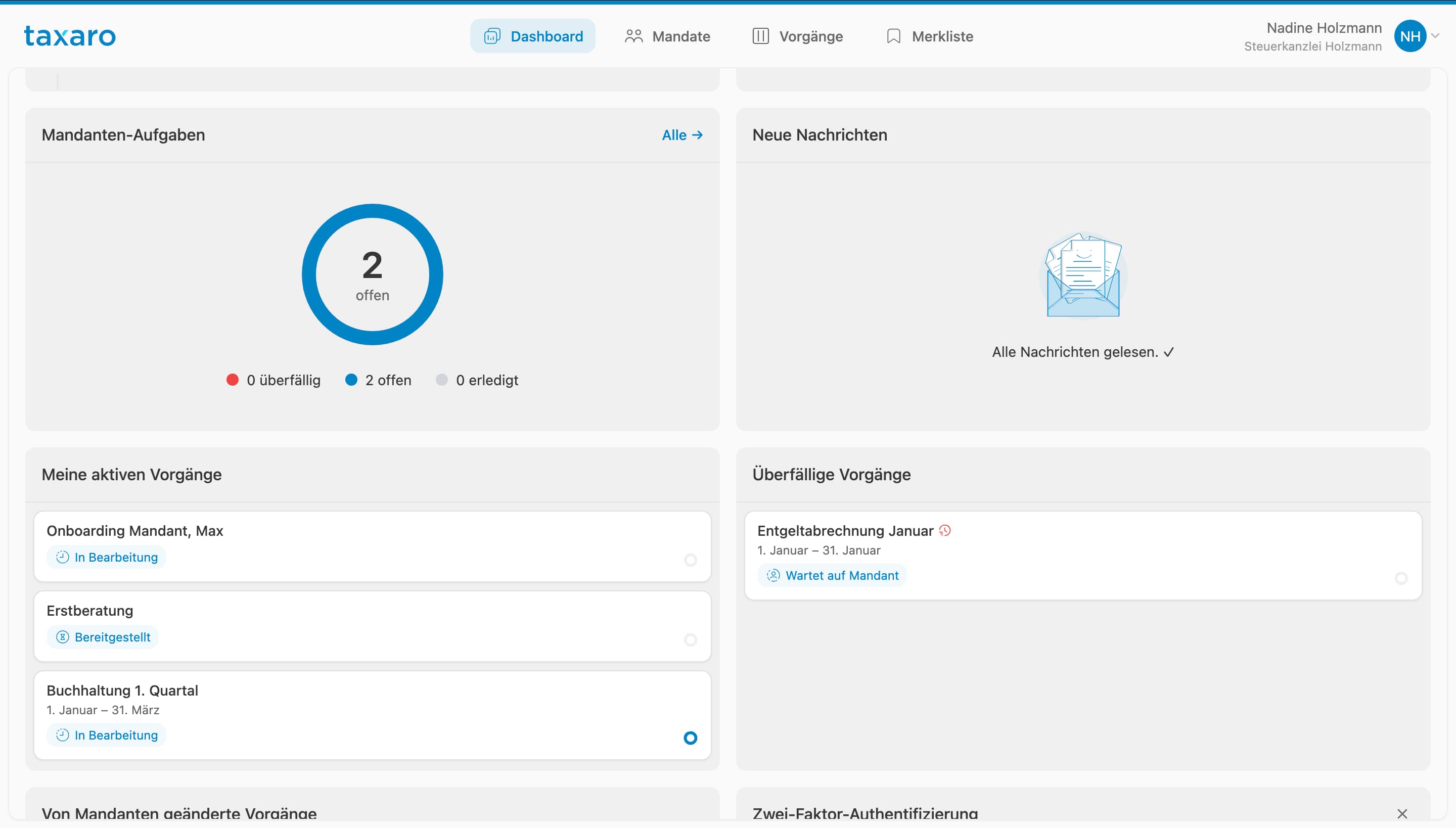 Funktionalität ohne Klimbim
